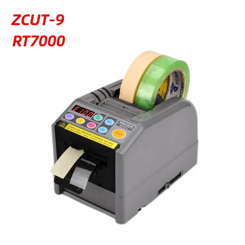 ZCUT-9 6-60mm Automatic Tape Dispenser RT7000 Cutting Machine Production Packing Adhesive Paper Film Hot Selling Electric Tools