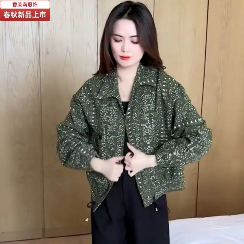 

Модная повседневная куртка 2026 года: Новое пальто для женщин на весну-осень, свободное пальто в западном стиле, универсальная верхняя одежда, приталенные женские топы