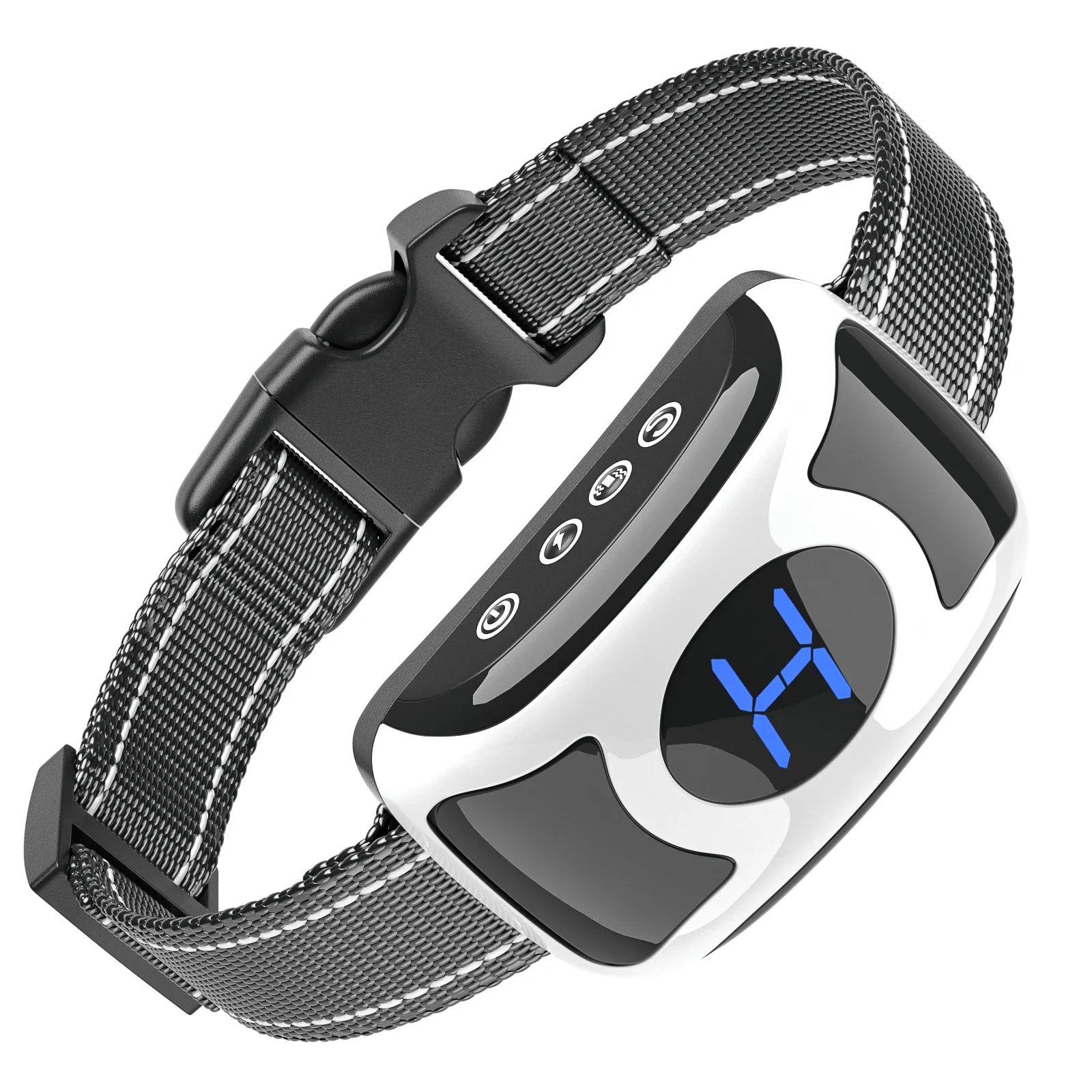 

Ошейник для коры собак для больших, средних и маленьких собак, эффективный ошейник без коры, умный ошейник для лая, перезаряжаемый, водонепроницаемый IPX7