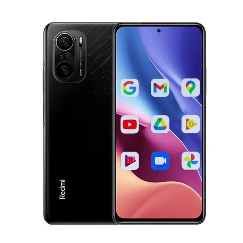 글로벌 버전 Xiaomi Redmi K40 Pro 스마트폰 Hyper OS 1.0 cecular Snapdragon 888 6.67인치 디스플레이 64MP 33W 빠른 중고 전화