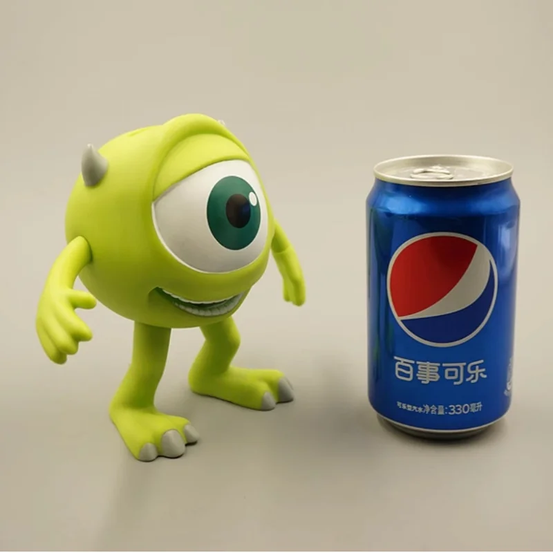 Em estoque original monsters inc michael wazowski figura de ação brinquedo colecionável decoração de mesa ornamento presente de aniversário