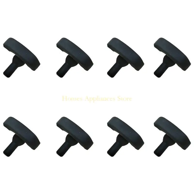 D0AB Silicone Feet Anti-arranhando peças reposição fritadeiras ar para fritadeira ar para fritadeira