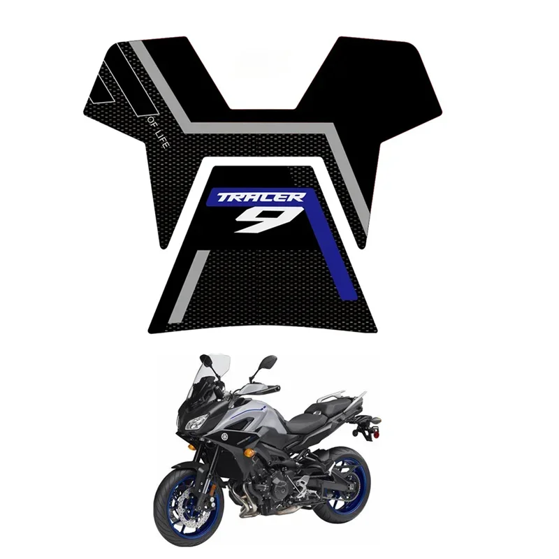 Coussretours de protection en gel 3D pour moto YAMAHA TRACER 900, autocollant, précieux, autocollant, 2021, TRACER900-1