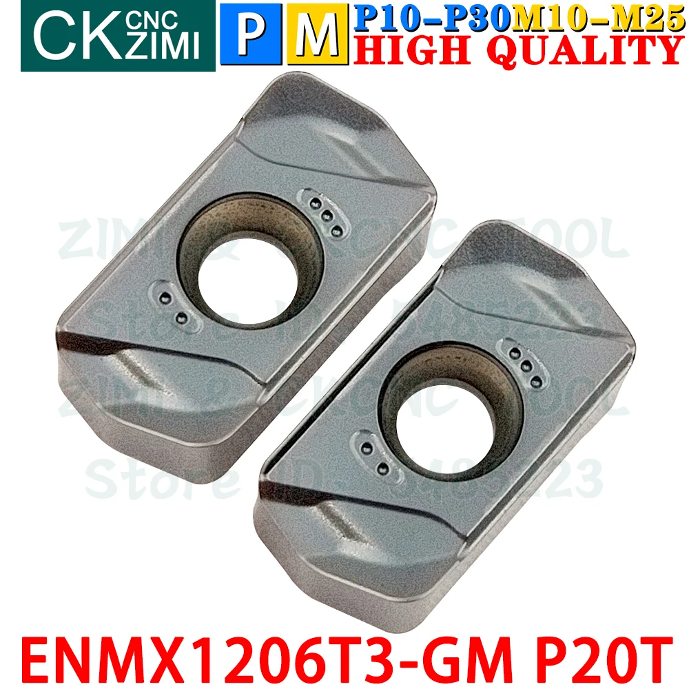 ENMX1206T3-GM P20T ENMX 1206T3 GM P20T คาร์ไบด์ Fast Feed มิลลิ่งแทรกโลหะ LNMU LNMU0303 ENMX1206T3 GM P20T CNC เครื่องกลึงโลหะเครื่องมือสำหรับ LNMU03R