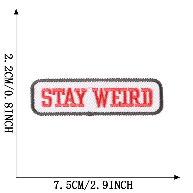 Patch Thermocollant Stitch Eisen auf für Kleidung bestickt Buchstaben Jacken Outdoor Designer Nähen Parche Para Ropa Nas Vendka Diy La – Detail 14