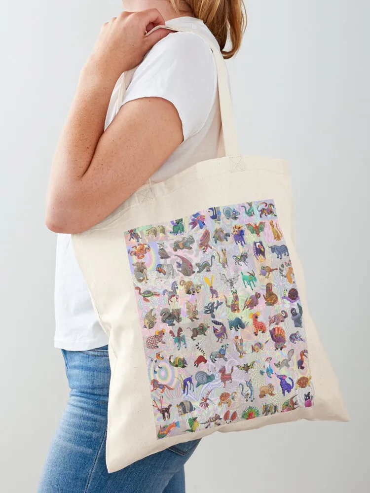 Oaxacan Animals Tote Bag supermarket folding bag eco bag folding personalized tote personalized tote