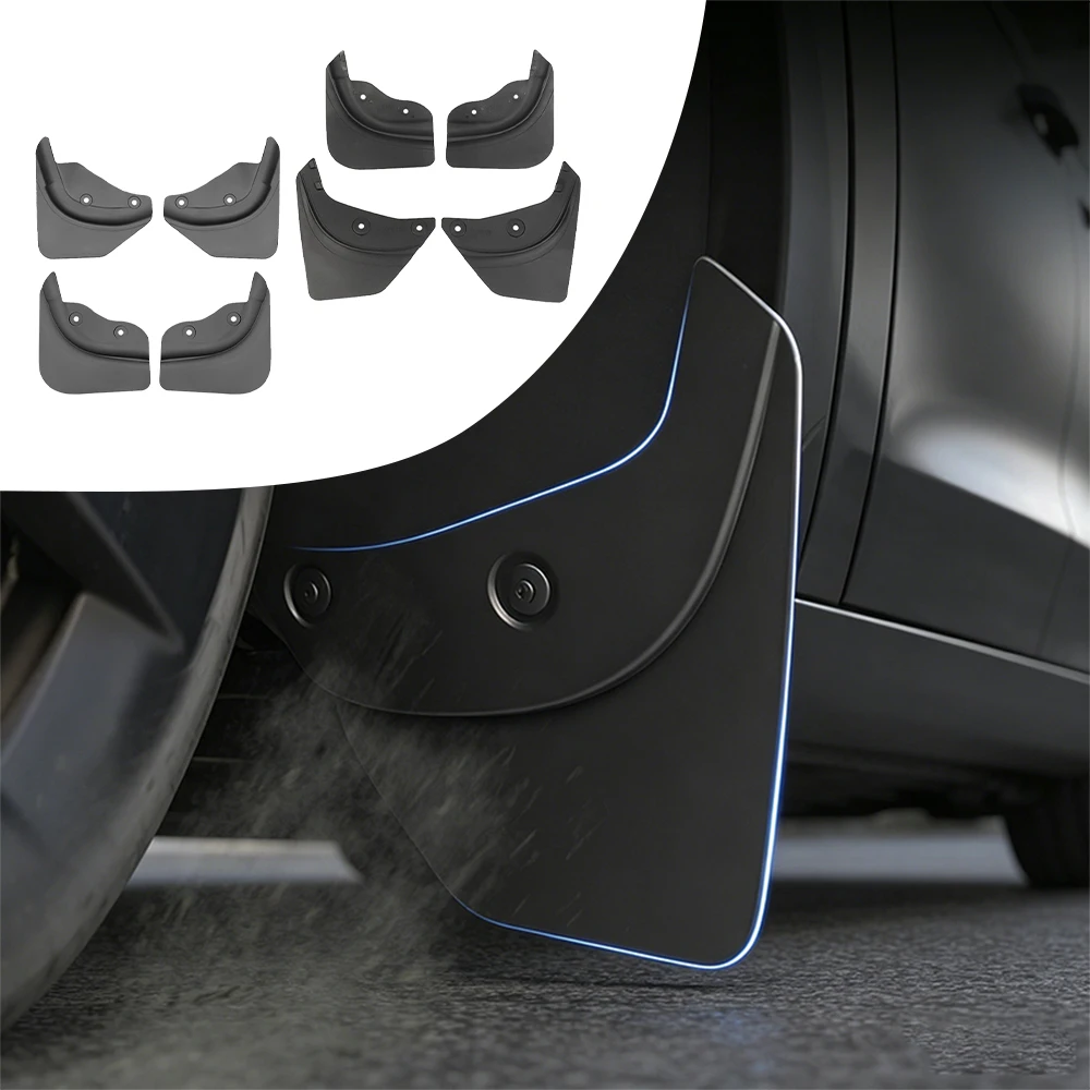 For Tesla Model 3 Highland Model Y Juniper Model Y/YL Car Mud Flaps Tyre Splash Guards Tyre Mudguard Guard Fender Mudflaps Cover
