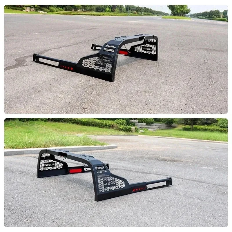Compatible With JT Frontier Black Sport Pickup Roll Bar