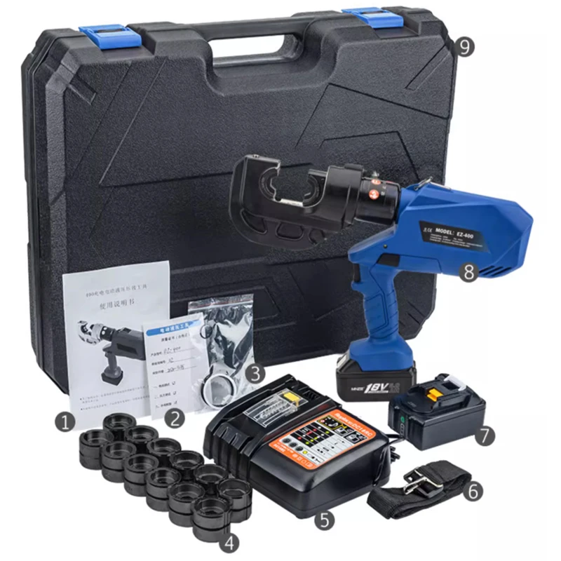 Crimping Tool Hydraulic Crimper PliersEZ-400  Hydraulic Pliers  Electric Hydraulic Pliers Cable Cutter Tools