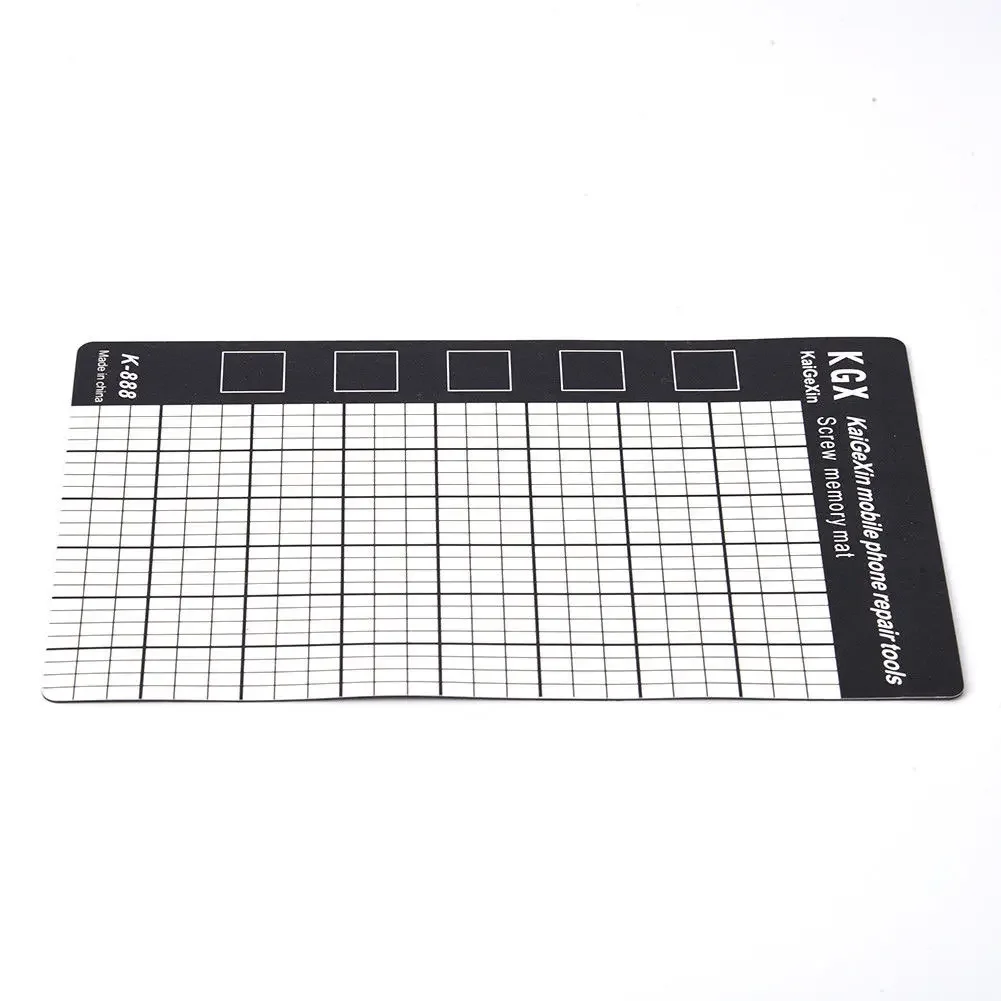 Chart Magnetic Screw Mat Memory Phone Repair Tool Tools Work Laptop Mini Mobile 145*90mm Hand 1 pezzi vendita calda