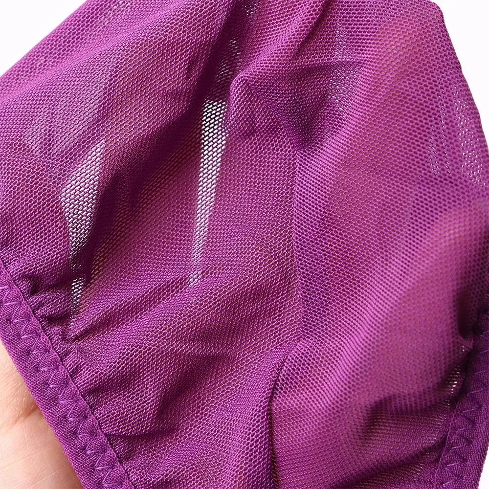 Men's Underwear Shorts Breathe G-String Underpants Briefs Pouch