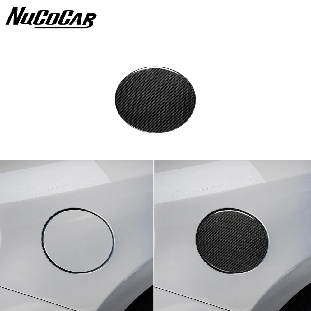 

For Subaru BRZ Toyota 86 2013-2017 Real Carbon Fiber Fuel Tank Cap Cover Car Exterior Accessories Decorative Stickers