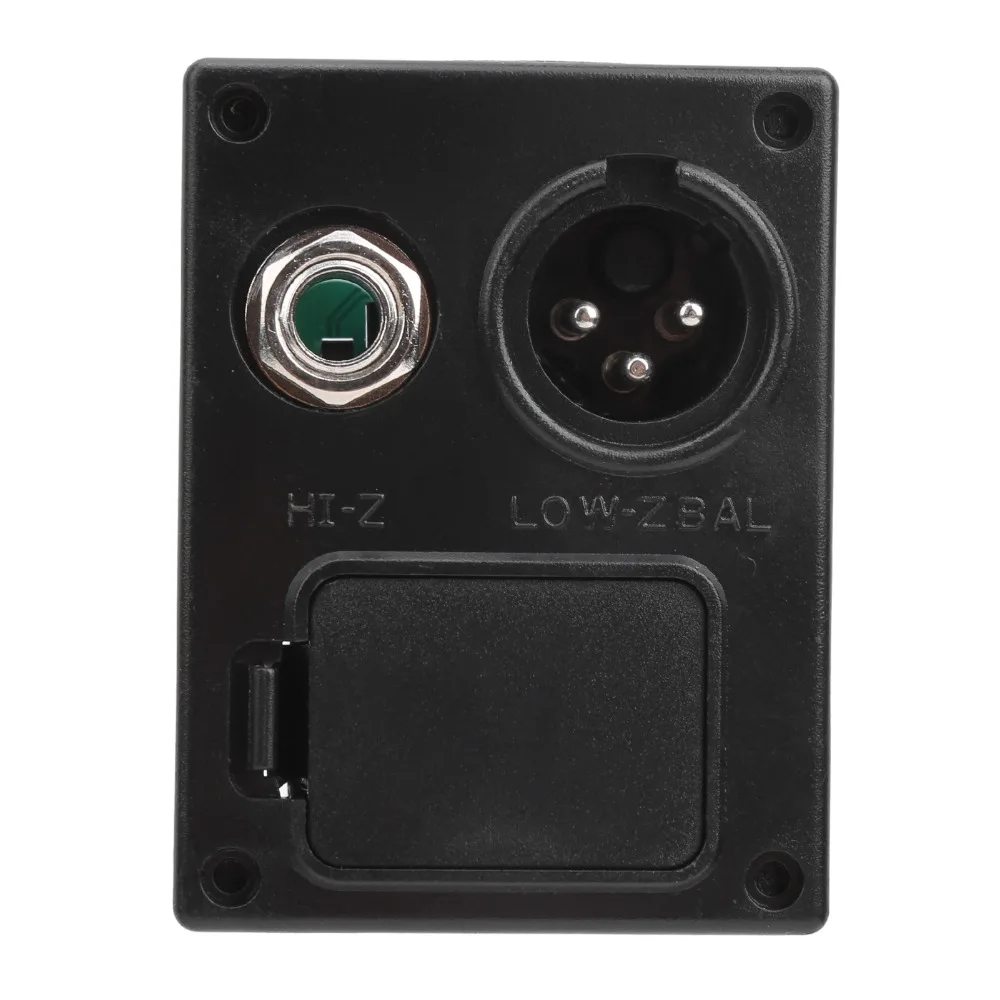 

​5 Band​ ​Guitar Pickup​ ​Piezo Pickup ​LCD Display​ ​Tuning Adjustable​ ​Black Blue Strip ​Guitar Preamp​