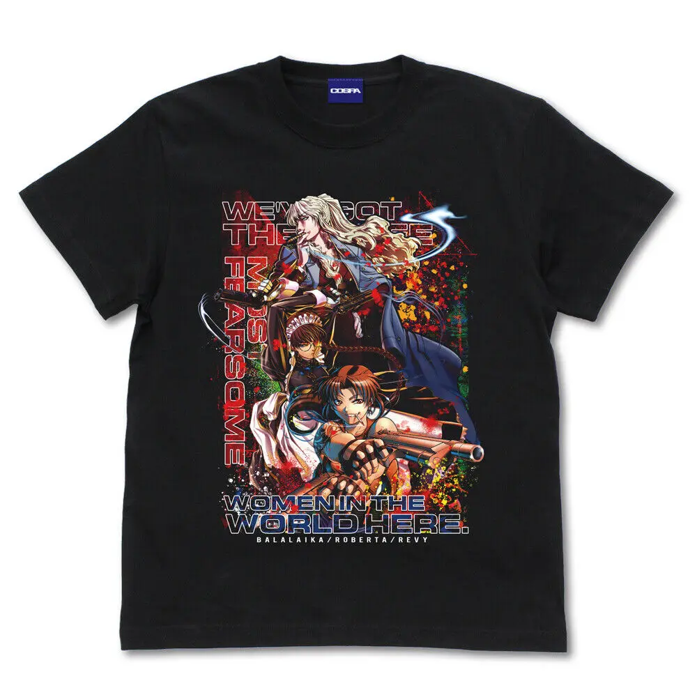 Presale Black Lagoon Balalaika Roberta Revy The Top Three Scariest T-shirt