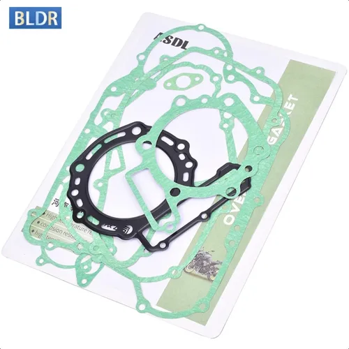 Juego de almohadillas de reparación media para motor de motocicleta de 650cc, culata completa, junta de revisión completa para Kawasaki KLR650 KLR 650