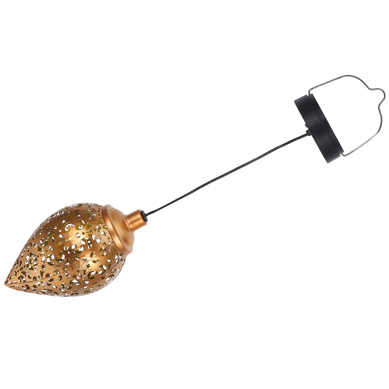 ソーラーライト-アイアンアート-ハンギングランプ-屋外-防雨-景観照明-ガーデンデコレーション-ソーラー屋外照明