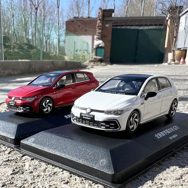 Dealer Edition Car Model,1:43 Volkswagen VW Golf MK8 GTI,Diecast Model for Collections,Display and Gift for Friends