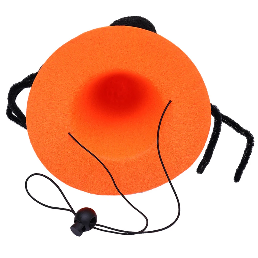 

Pet Spider Hat Winter Cap Headgear Halloween Costume Cosplay Felt Cloth Dress Up
