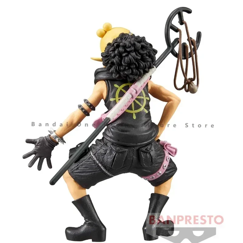 Bandai BANPRESTO DXF asli dalam stok asli satu bagian figur aksi Usopp merah mainan animasi hadiah Model kolektor Anime hobi asli