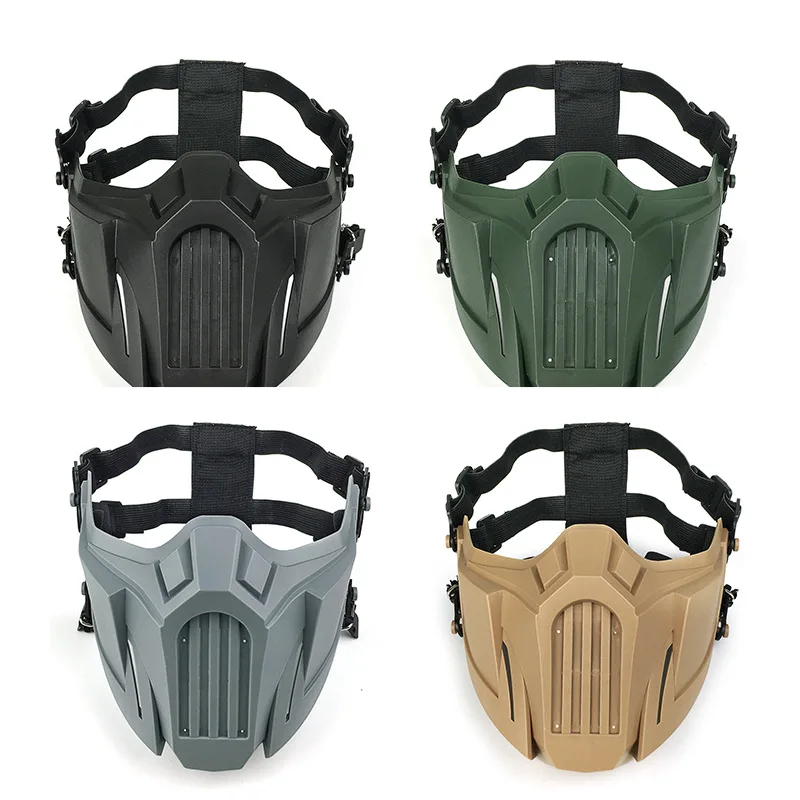 Outdoor Masquerade Respirator mask Windproof Dustproof Cosplay Skiing Cycling Sdjustable Safety Face Mask mascaras