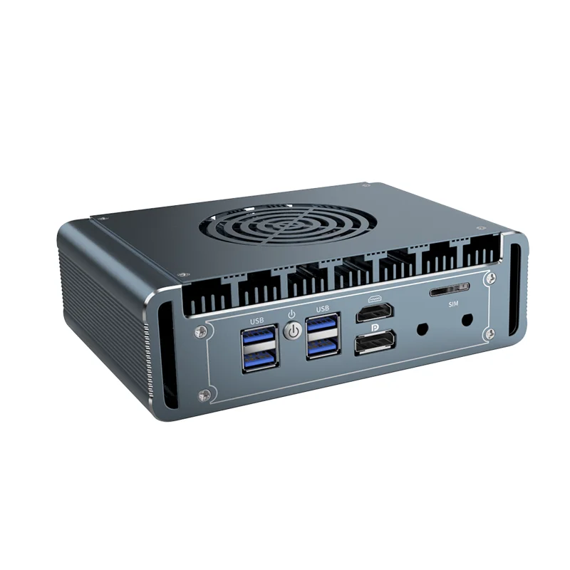 Solid Intel N150 Firewall Appliance Computer with Fan 4*i226 2.5G LAN Celeron N5105 pfSense PVE Soft Router Firewall Mini PC