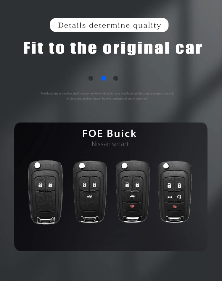 Zinc Alloy Leather Car Key Case Cover For Chevrolet Cruze Aveo Trax Malibu Sail Captiva Opel Vauxhall Astra Corsa Insignia Mokka