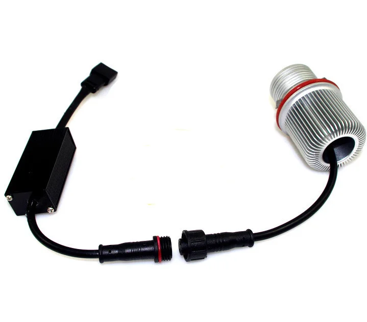 40W CREE LED Angel Eyes Marker Kit White 9-30V 2Pcs Plug and Play For BMW E39 E53 E60 E87