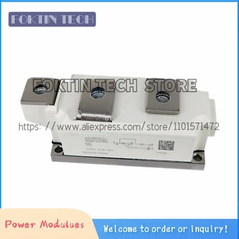 New SKKT500/16E SKKT500/18E SKKT500/14E  SKKT500/12E SKKH500/18E SKKH500/16E  SKKH500/14E SKKH500/12E Power Module