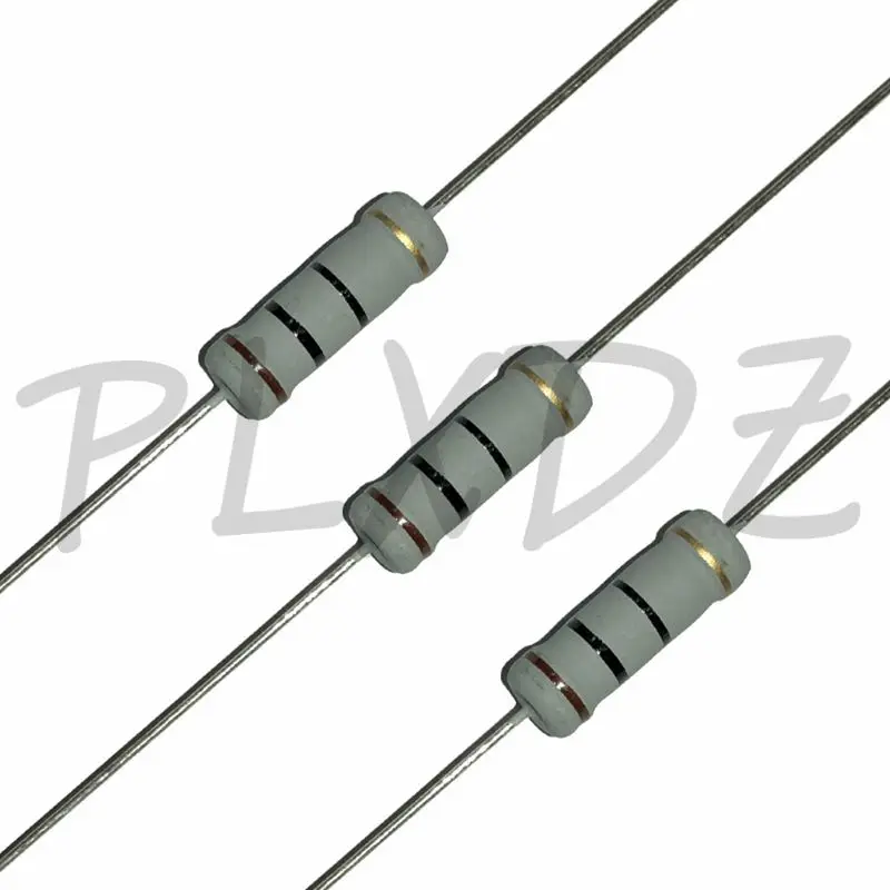 10 Uds 3W resistencia de película de carbono 5% 0.1R-10M 1R 2.2R 4.7R 10R 33R 47R 1K 4,7 K 4K7 100K 1M 10M 10 22 3,3 47ohm resistencia de película de óxido