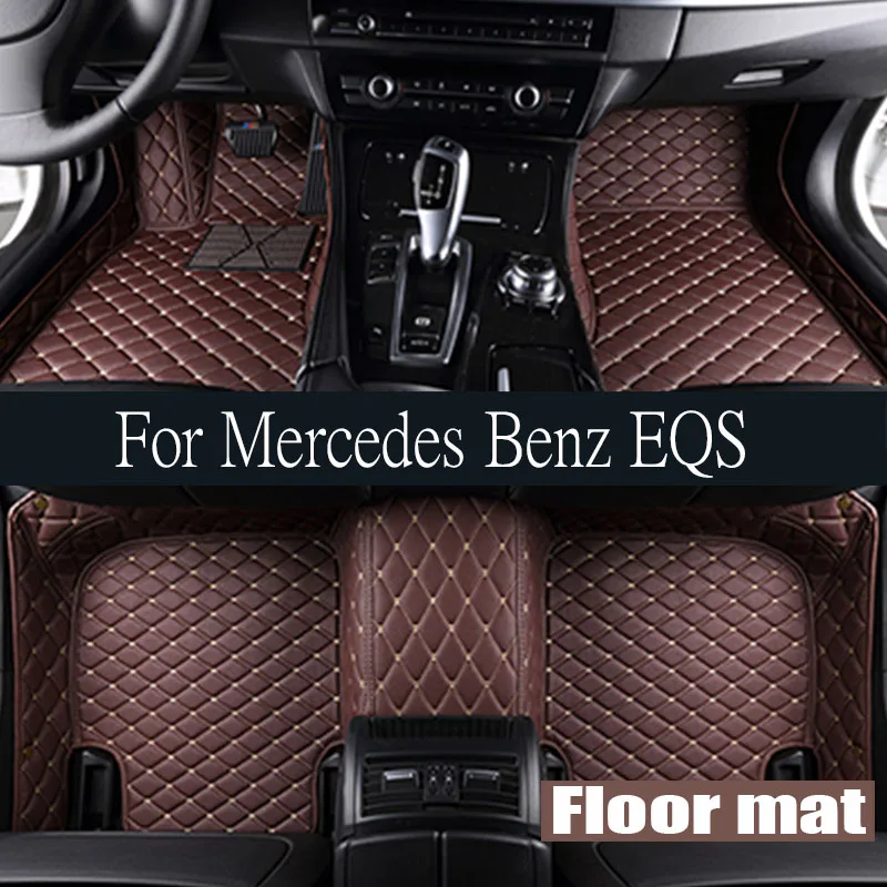 

Car Trunk Storage Mats For Mercedes Benz EQS 2022 2023 2024 TPE Dirt-resistant Rear Trunk Pads Cover Carpet Rug Auto Accessories