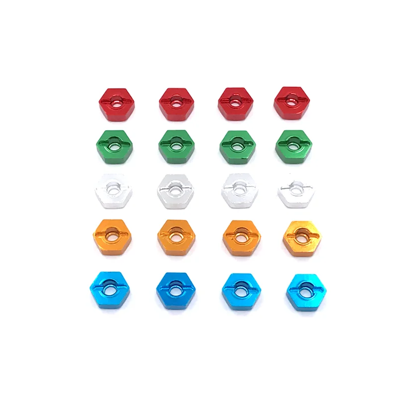 Metal Upgrade 12mm Hexagonal Connector RC Car Parts Fit For WLtoys 104001 104002 12428 FY Remote Control Car Accessories