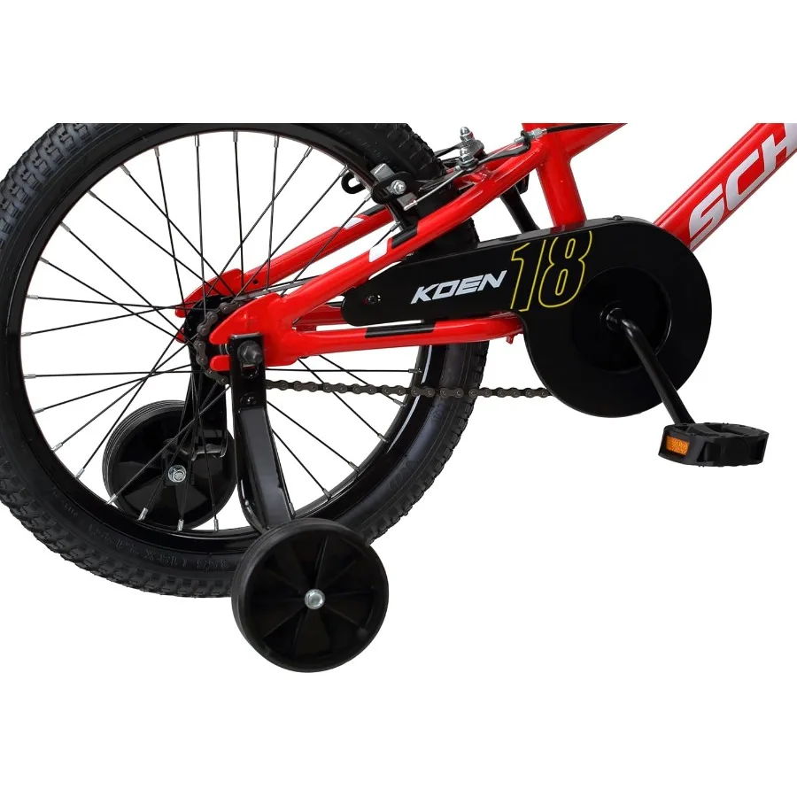 จักรยานเด็กขนาด 18 นิ้ว สีดำ น้ำเงิน แดง เขียวอมฟ้า ชมพู หรือม่วง ดีไซน์ตามหลักสรีรศาสตร์ SmartStart เบาะนั่งปรับได้ตามการเติบโตของเด็ก รุ่น Tr