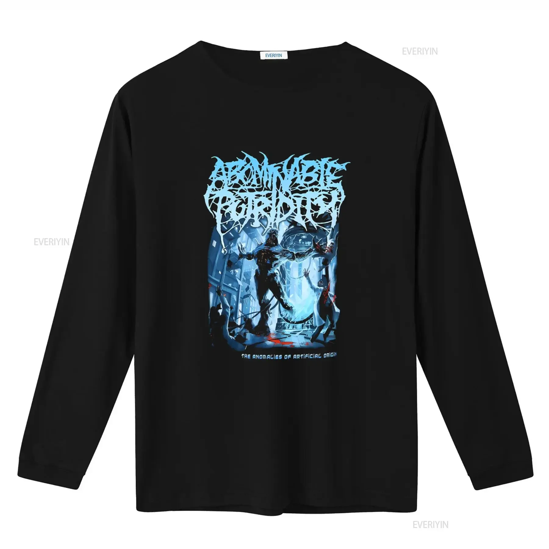 Abominable Putridity T Shirt Anomalies Of Artificial Origin L XL Metal Band  vintage Washed Top For Everyday Wear Unisex