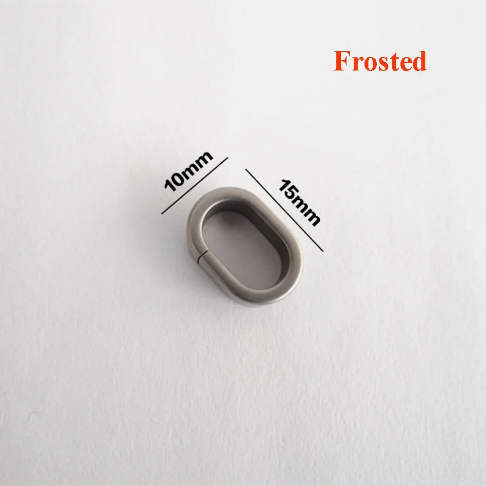 High Quality TC4 Real Titanium Alloy Key Rings Super Lightweight 10 Styles Buckle Pendant Side Push Man Car Keychain