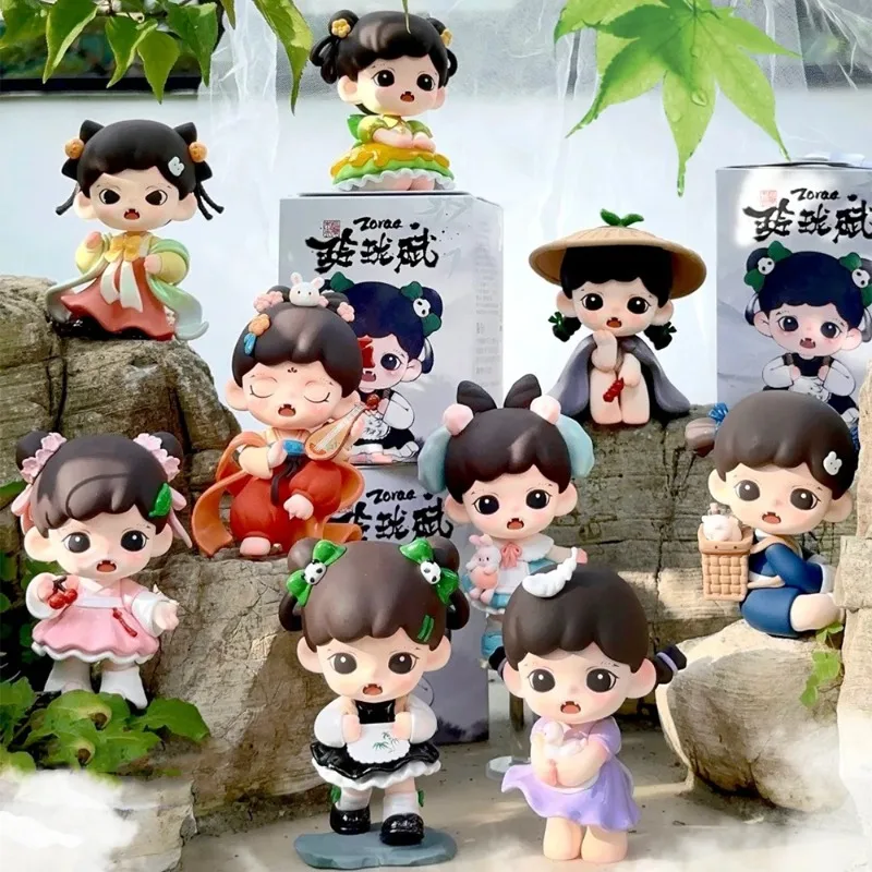 

3RD GEN ZORAA LINGLONG FU Blind Box Collectible Kawaii Anime Doll Mini Cute Figurine Surprise Gift for Girls Kids Birthday Toys