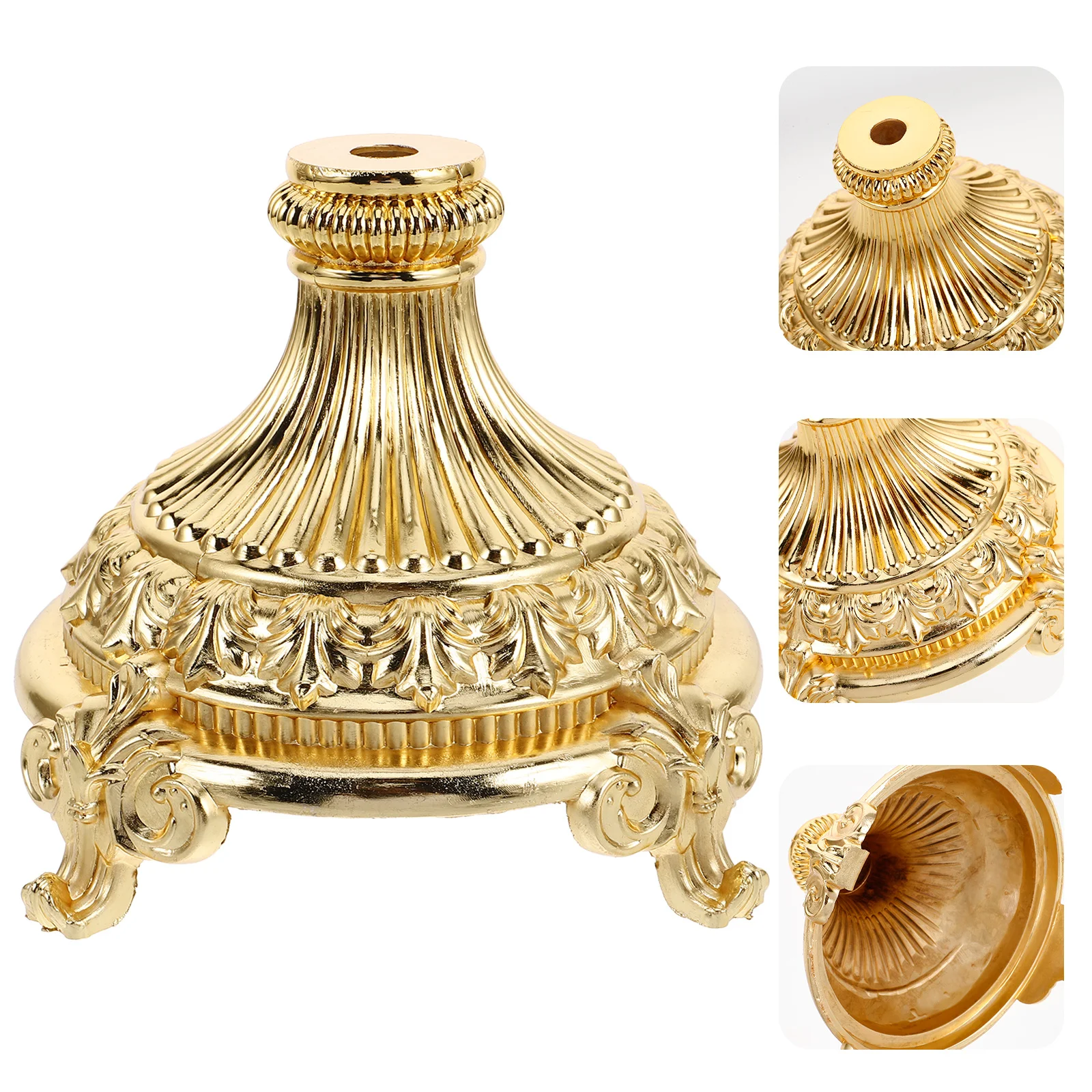 

Multifunctional Fruit Plate Alloy Rustic Metal Stand For Vase Display Middle East Style Home Decoration Teapot Base Stool Plants