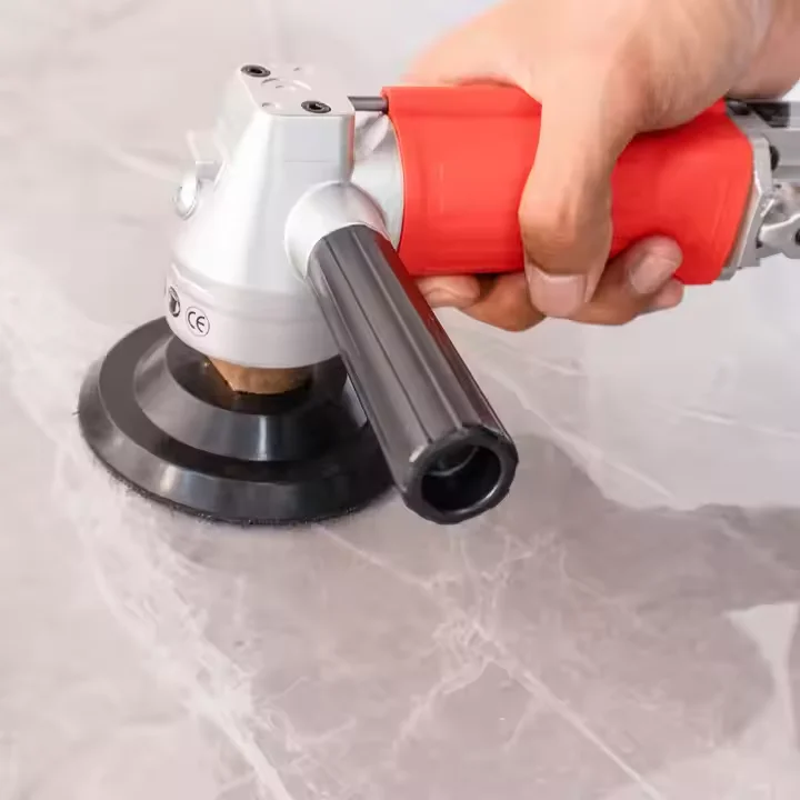 Pneumatic Wet Air Polisher ELA Concrete Water Sander Pneumatic air Polishing Machine for Marble Granite Stone Polishing