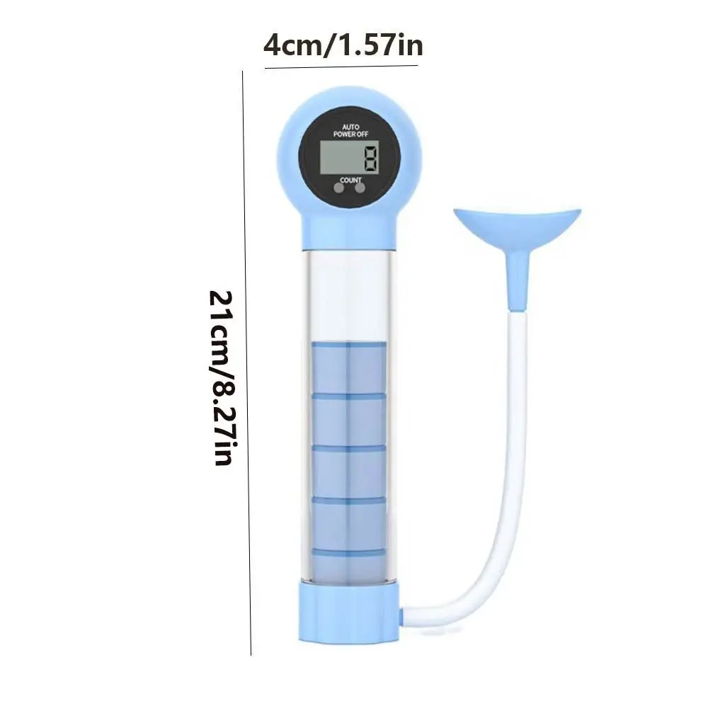 مع جهاز تمرين التنفس العدادي، تحسين ميزة الجلد، شاشة رقمية، دمبل التنفس العميق #6