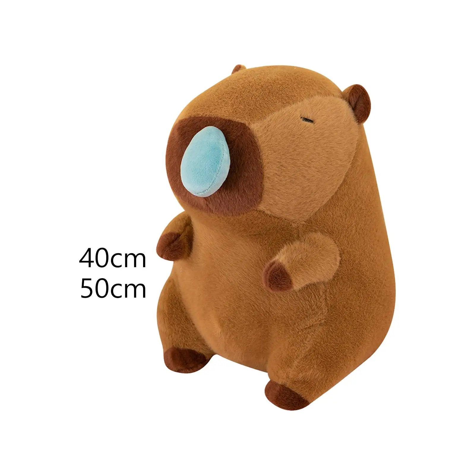 Capybara Toy Animal Doll with Pullable Snot Bubbles Couch Soft Toy for Teens