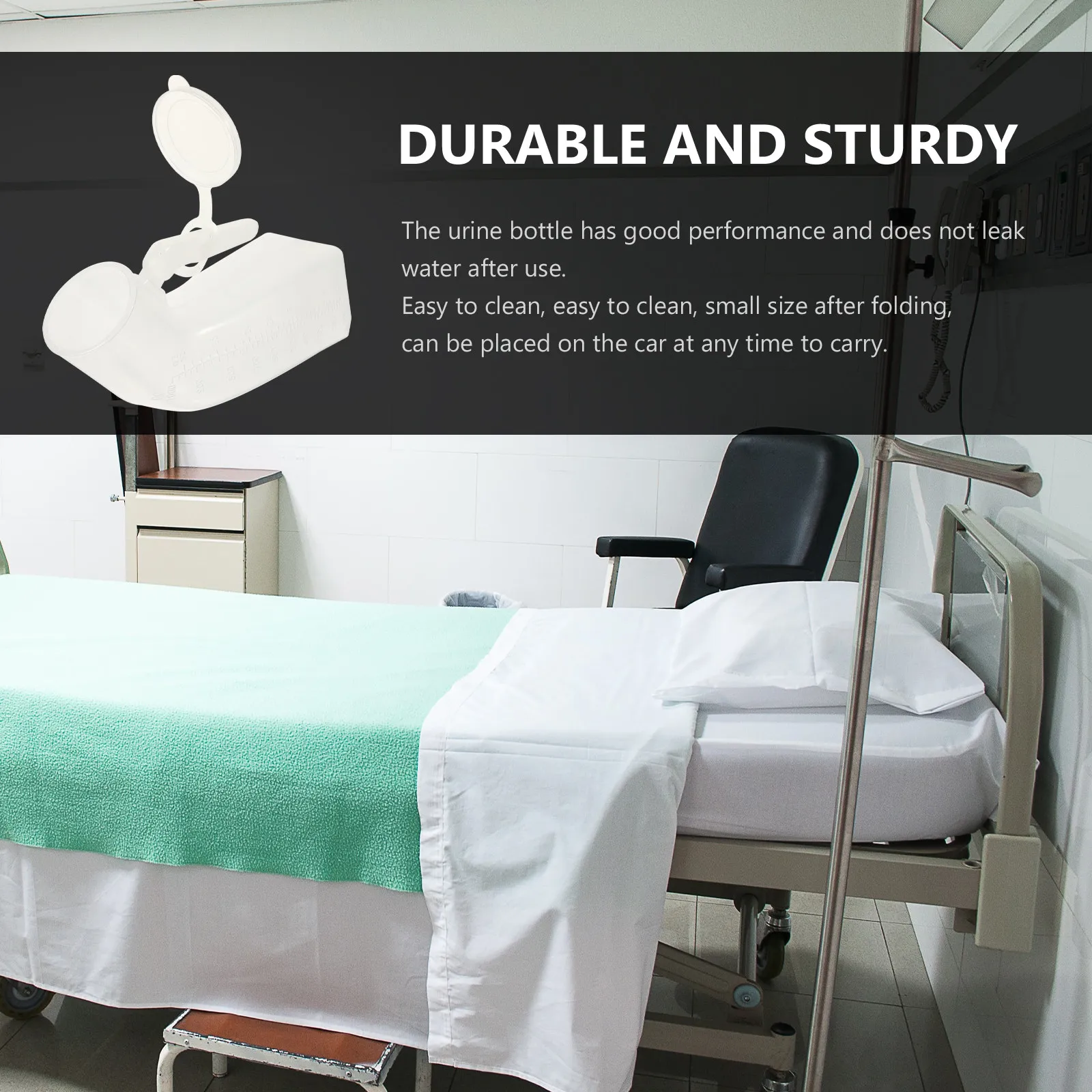 

Портативная бутылка-писсуар, 2 шт., 1000 мл, большая емкость, моющаяся, для пожилых людей, для путешествий, кемпинга, использования на открытом воздухе, в экстренных случаях, многоразовая