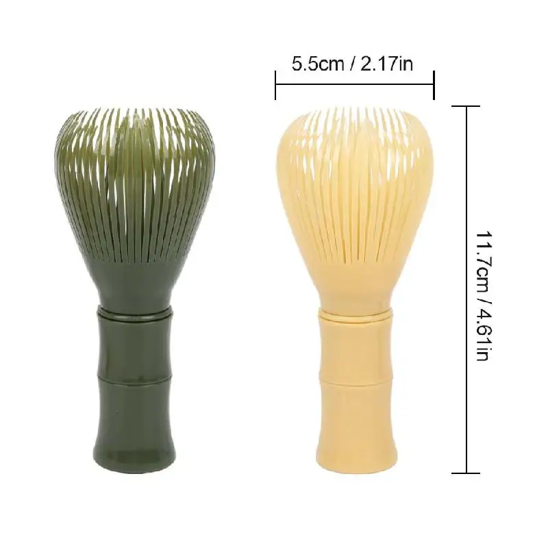 Traditional Matcha Whisk Reusable Resin Matcha Whisk Chasen Dishwasher Safe Matcha Stirrer Matcha Green Tea Powder Preparation