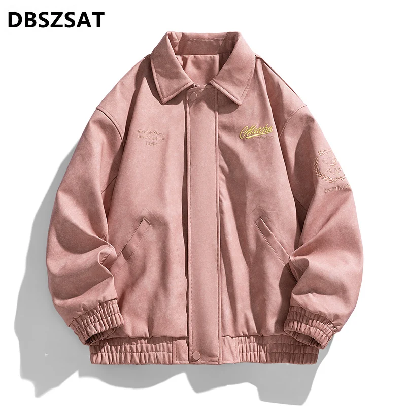 2029  Casual Leather Jackets Men Spring Autumn Jacke Coat Motorcycle Biker Slim Fit Outwear Male Black Blue Clothing Coat