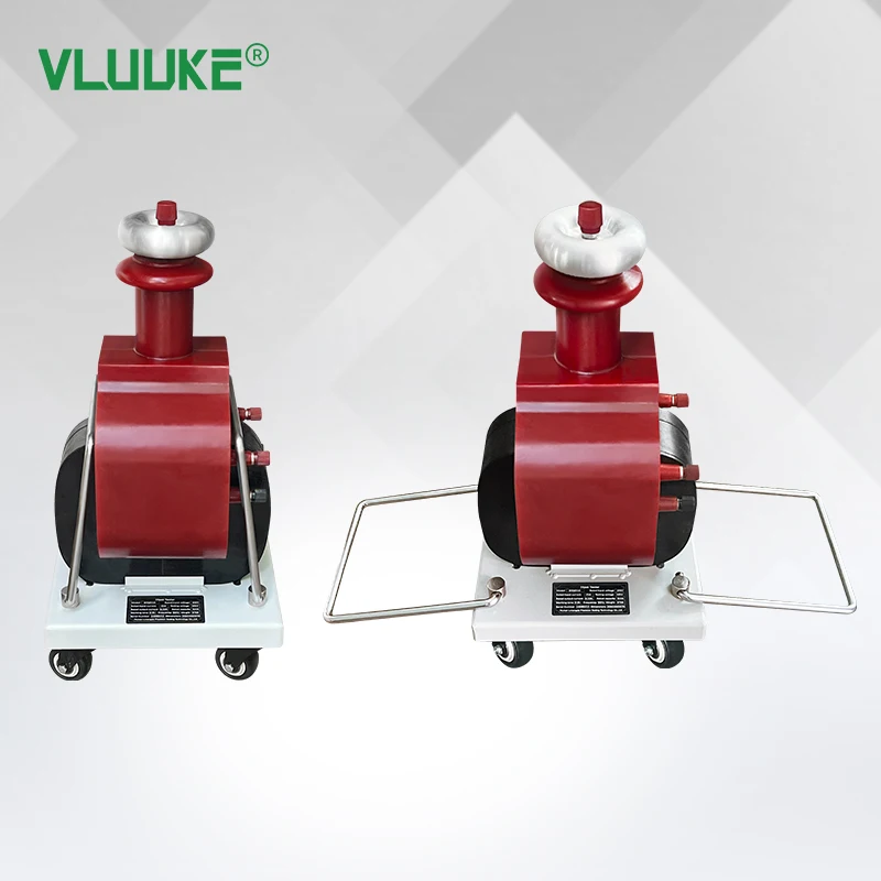 جهاز اختبار Hipot VLUUKE BYQ5kVA (نوع جاف) شاشة عرض مؤشر 5kVA/50kV صب مكنسة إيبوكسي CD تصميم مدمج أساسي