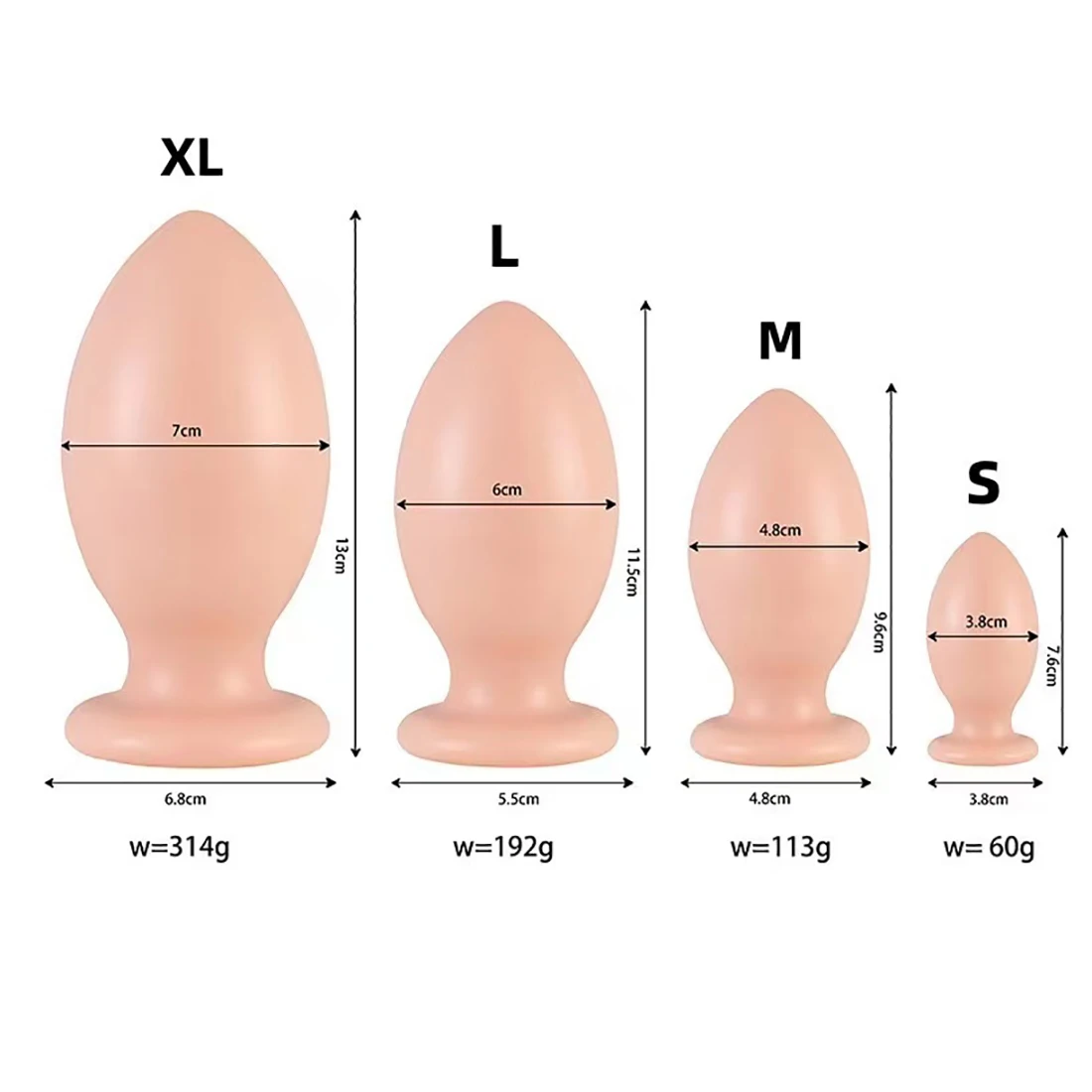 Dildo com Plug Anal Grande para Mulheres, Estimular a Vagina e o Ânus, Plug Anal, Brinquedos Sexuais, Sex Shop, Masturbador Masculino, 18