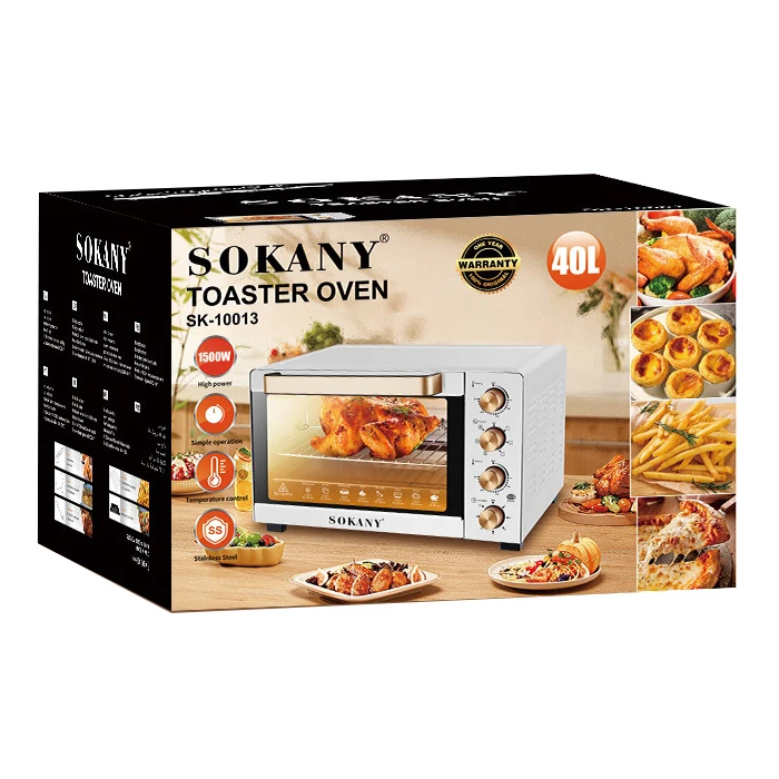 New Arrival 1500W Multi-functional Toaster Oven 40L Big Capacity Electric Ovens for Home