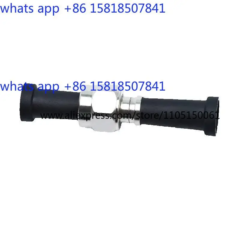SMA double-ended fiber optic short connector Double male connector Silica fiber Integrating sphere Short fiber