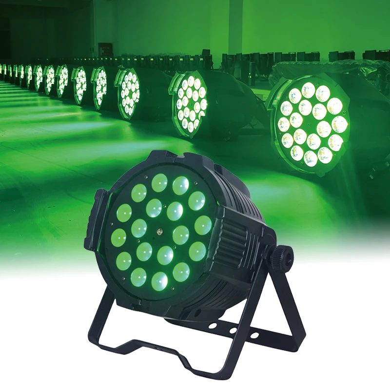 

Hot Sale 18w Dmx Control Dj Disco Stage Led Par Light for Wedding Decoration