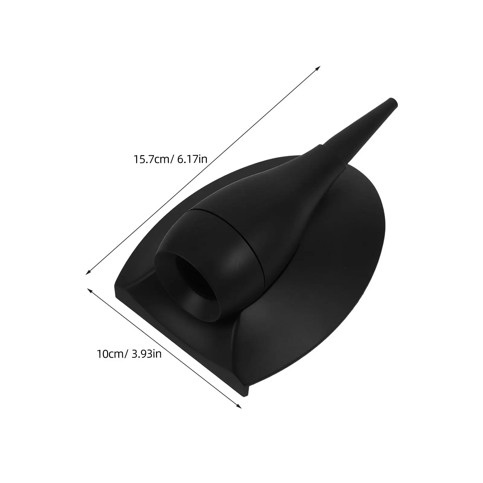 19 Plastic Tweeter Housing Lightweight Weatherproof Car Audio Tweeter Pod for High Clarity Sound Enhancement Low
