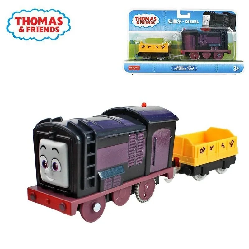 Electric Thomas & Friends HIRO EMILY KENJI GORDON KANA DIESEL NIA PERCY CRANE VEHICLE Small train alloy model track toy