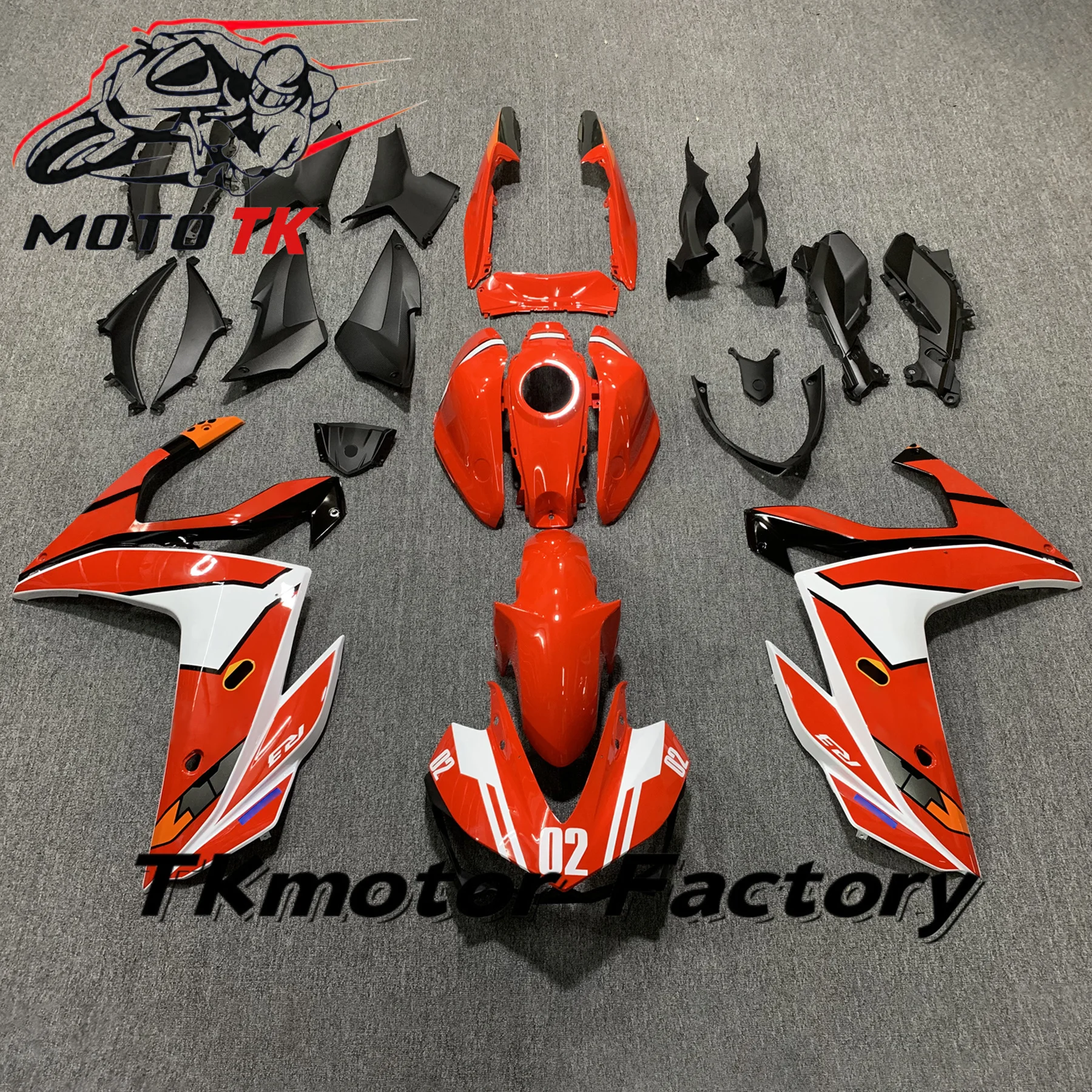 Bodywork fairing kit Sturdy ABS Plastic For Yamaha YZF-R25 YZF-R3 2014-2018 Motorcycle Fairing kit Full fairing kit